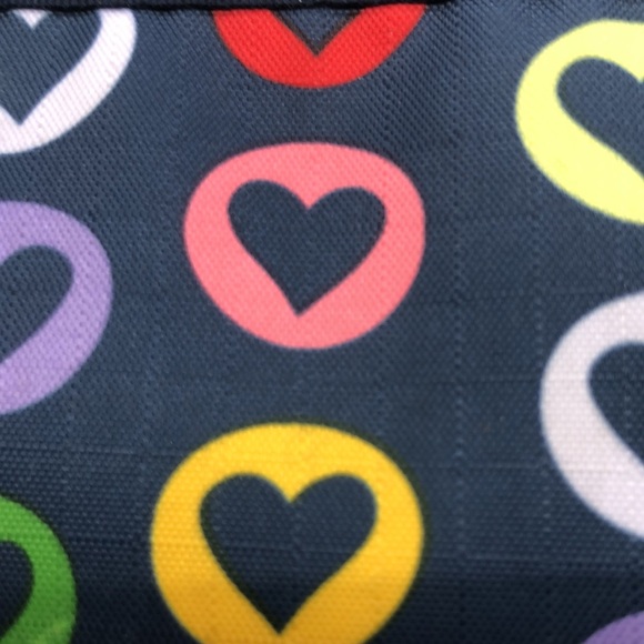 LeSportsac Women's Classic 3 Zip Cosmetic Case  Bag EC - Picture 2 of 6